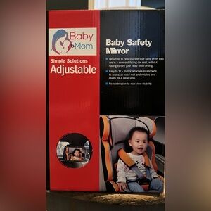 Adjustable Safety Mirror - Black